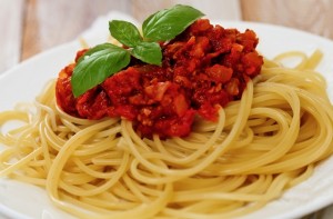 Spaghetti Bolognaise recipe for students
