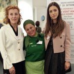 Regina Tchelly con Roberta Martin di Desyam e Paola Maresca dell’associazione Weeducare