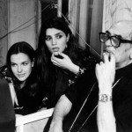 Angela Molina con Carol Bouquet e il regista  Luis Buñuel
