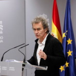 epa08268883 The Director of Spain's Center for Coordination of Health Alerts and Emergencies (CCAES), Fernando Simon, holds a press conference after the daily meeting of the so-called 'Coronavirus Committee' in Madrid, Spain, 04 March 2020. The Spanish Health System has confirmed a total of at least 179 people infected with the COVID-19 disease caused by the novel SARS-CoV-2 coronavirus so far in the Mediterranean country, including a four-year-old girl who became the first child to be infected with the virus.  EPA/DAVID FERNANDEZ